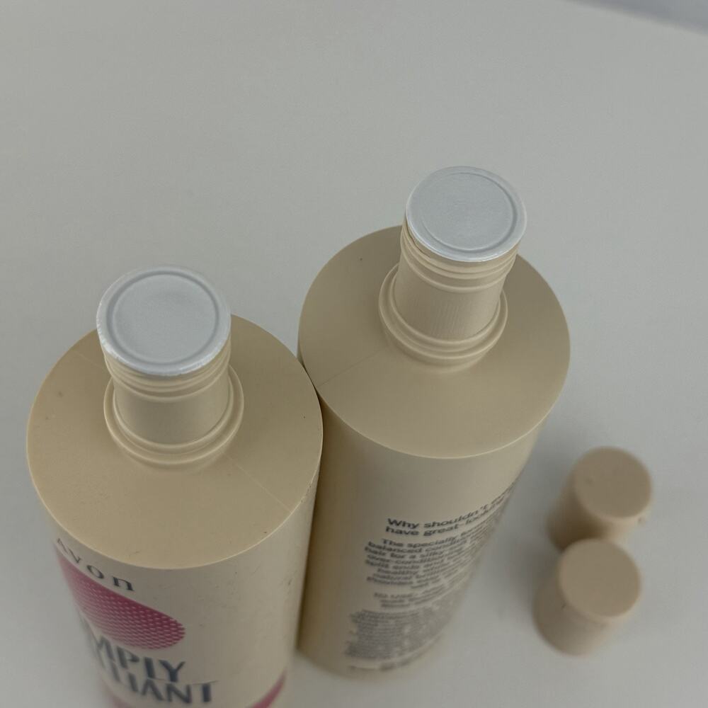 Vintage 1989 Avon Simply Brilliant Conditioner Dry Damaged Hair 15 Oz Lot 2 - Picture 3 of 3